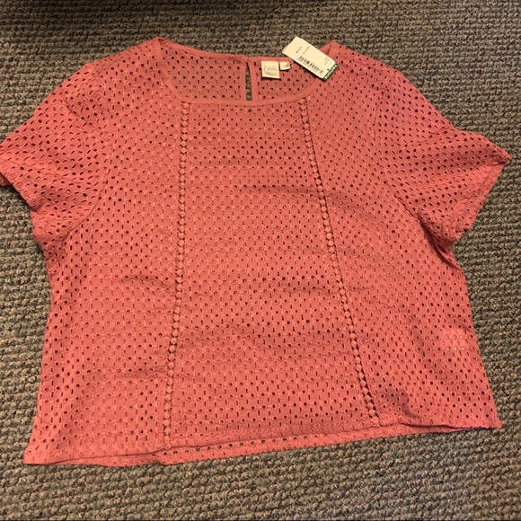 Simons Twik Loose Broderie Anglaise Blouse - Picture 2 of 5